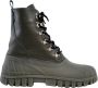 Stutterheim Urban Duck Boots Leer Green Unisex - Thumbnail 1