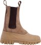 Stutterheim Waterafstotende Suède Winterlaarzen Brown Unisex - Thumbnail 1