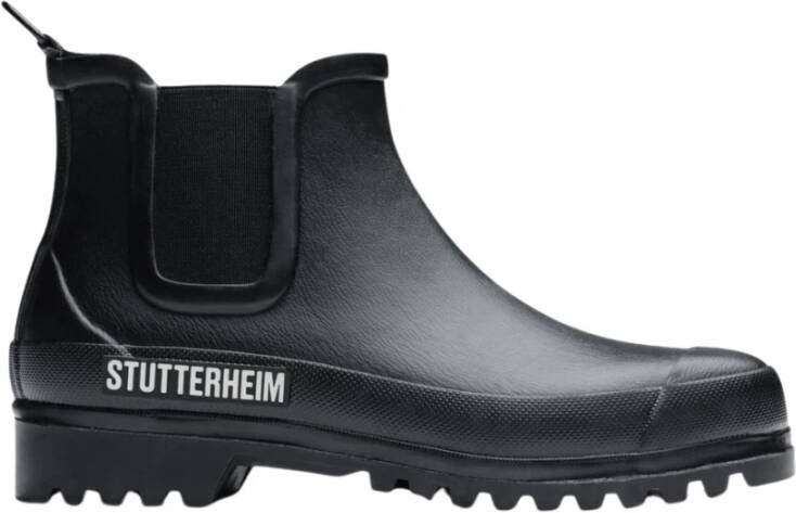 Stutterheim Winter Chelsea Regenlaarzen Black Unisex