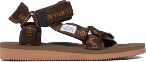 Suicoke Flat Sandals Bruin Heren