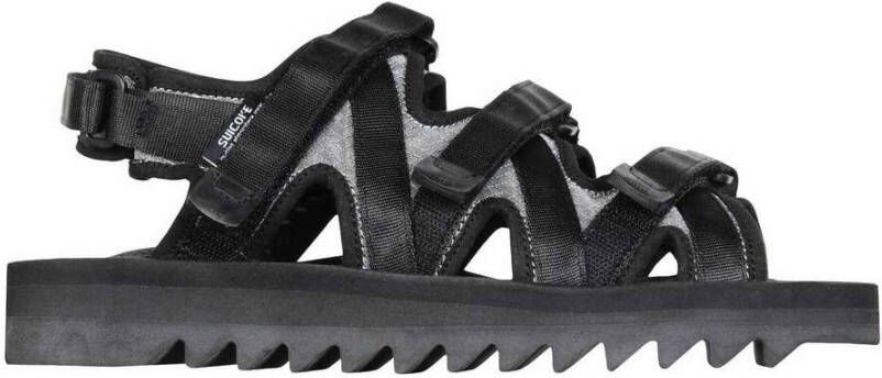 Suicoke Flat Sandals Black Unisex