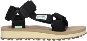 Suicoke Flat Sandals Zwart Heren