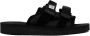Suicoke Zwarte Moto-Cab Sliders Black Unisex - Thumbnail 1