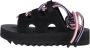 Suicoke Zwarte Sandalen met Touw Enkelveters Black Heren - Thumbnail 1