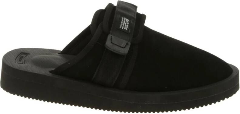 Suicoke Slip-Ons met moderne esthetiek en hoogwaardige materialen Black Heren