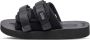 Suicoke Minimalistische zwarte sandalen met Vibram zool - Thumbnail 11