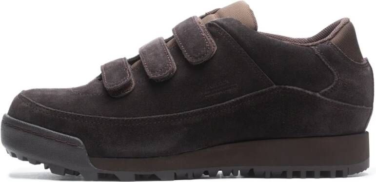 Suicoke Noir Brown Sneakers met Vibram Megagrip