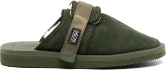 Suicoke Low-Top Sneakers Zavo-mab Mules Sandals in groen