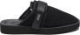 Suicoke Slip-Ons met moderne esthetiek en hoogwaardige materialen Black Heren - Thumbnail 1