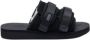Suicoke Minimalistische zwarte sandalen met Vibram zool - Thumbnail 8
