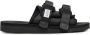 Suicoke Comfortabele zwarte nylon sliders voor heren Black Heren - Thumbnail 3