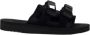 Suicoke Zwarte Moto-Cab Sliders Black Unisex - Thumbnail 1