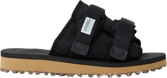 Suicoke Stijlvolle Moto Cab Sandalen Zwart Heren