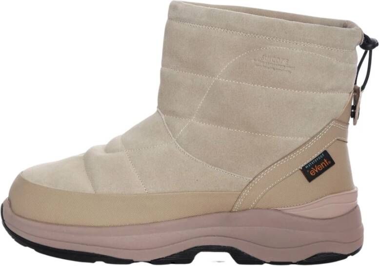 Suicoke Suède Winterlaarzen met Thinsulate Technologie Beige Heren