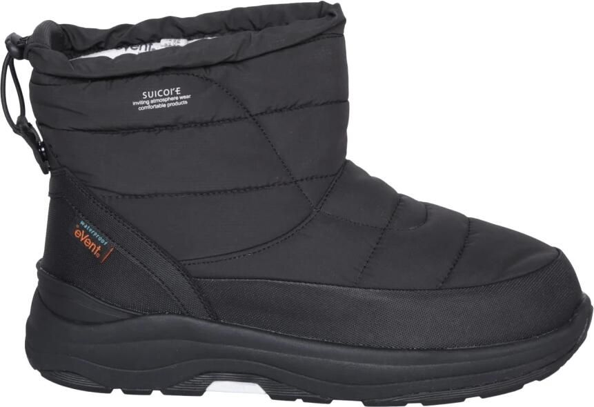 Suicoke Zwarte enkellaarzen voor heren