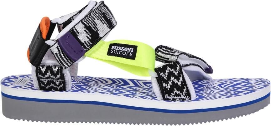 Suicoke Witte Zigzag Geweven Sandalen - Foto 4