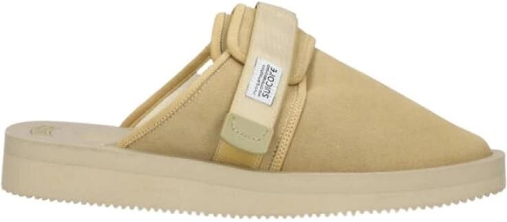 Suicoke Heren Slippers ZAVO-VS Beige