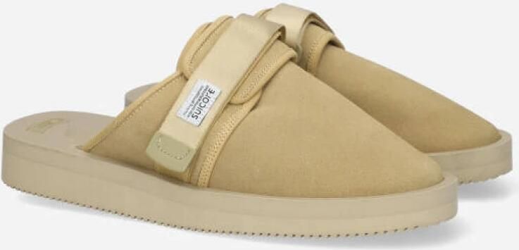 Suicoke Heren Slippers ZAVO-VS Beige - Foto 5