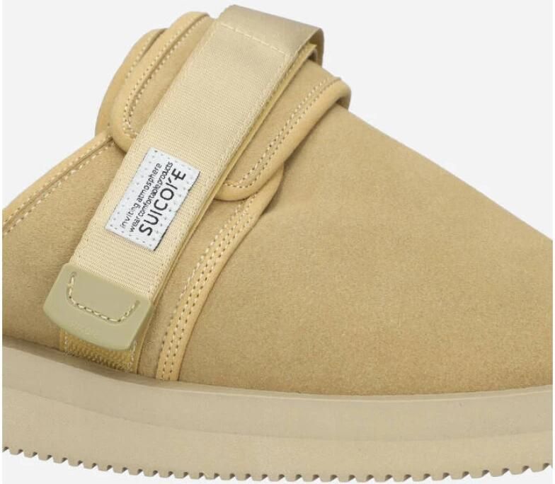 Suicoke Heren Slippers ZAVO-VS Beige - Foto 2