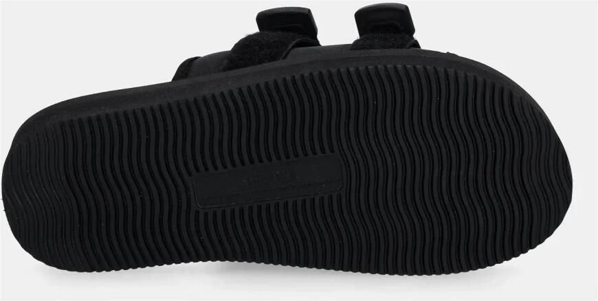 Suicoke Zwarte Moto-Cab Sliders Black Unisex - Foto 7