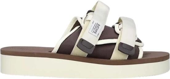 Suicoke Sliders Beige Heren