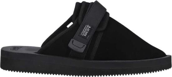 Suicoke Slip-Ons met moderne esthetiek en hoogwaardige materialen Black Heren