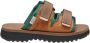 Suicoke Unisex Mogi Sandalen Brown Dames - Thumbnail 1