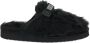 Suicoke zavo sabot in faux fur Zwart Heren - Thumbnail 1