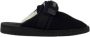 Suicoke Zwarte Sandalen met Shearling Voering - Thumbnail 1