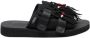 Suicoke Zwarte Eco Leren Sandalen Black Dames - Thumbnail 1