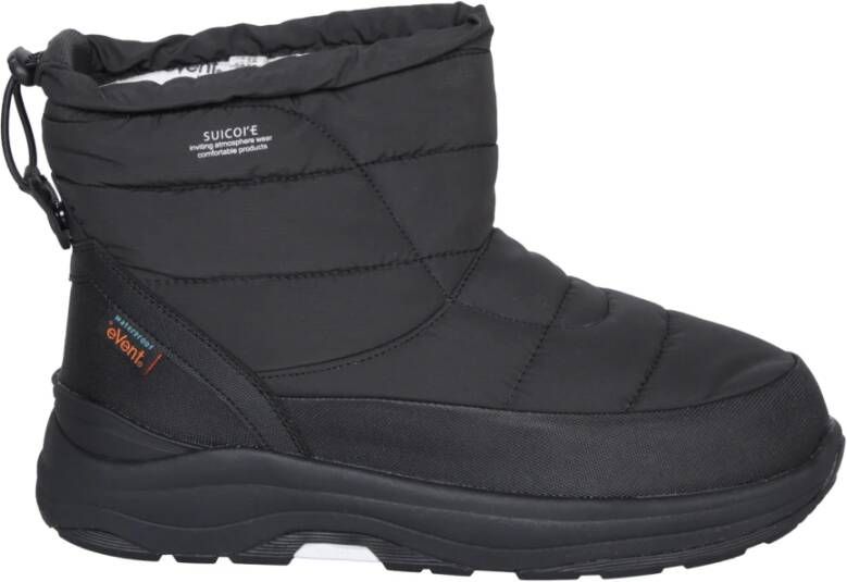 Suicoke Zwarte enkellaarzen voor heren