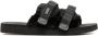 Suicoke Zwarte Moto Logo Patch Sandalen Multicolor Heren - Thumbnail 1