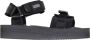 Suicoke Zwarte nylon sandalen met klittenbandsluiting - Thumbnail 1