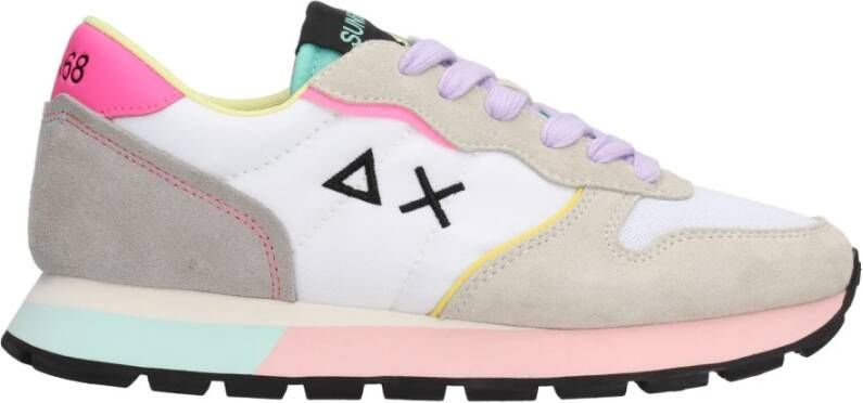 Sun68 Ally Color Explosion sneaker Beige Dames