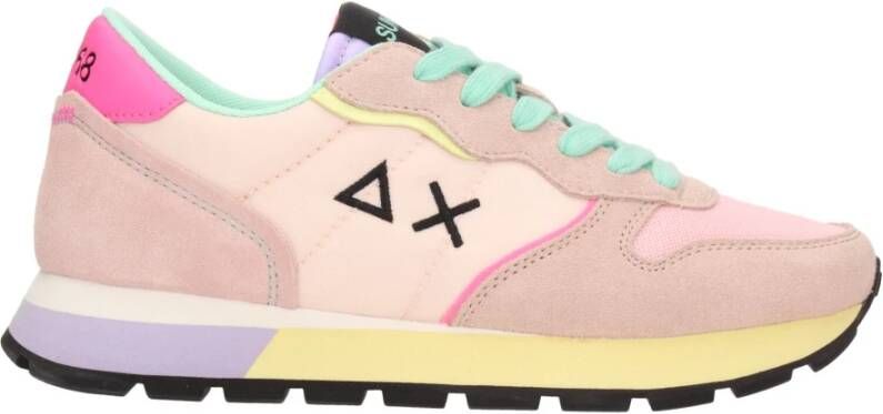 Sun68 Ally Color Explosion Sneaker Roze Dames