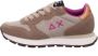 Sun68 Donker Beige Casual Sneaker Ally Solid - Thumbnail 2