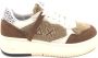 Sun68 Beige Teddy Sneakers Damesliefde - Thumbnail 1