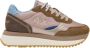 Sun68 Beige Platte Schoenen met Eco-Leer Inzetstukken Beige Dames - Thumbnail 5