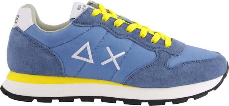 Sun68 Blauw Casual Overhemd Blue Heren
