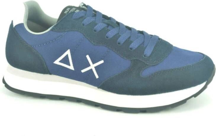 Sun68 Blauw Runner Sneakers