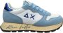 Sun68 Blauwe Lage Sneakers - Thumbnail 1