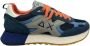 Sun68 Blauwe Lage Sneakers Avioscuro - Thumbnail 1
