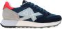Sun68 Lage Sneakers van Technische Stof Gray Heren - Thumbnail 15