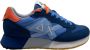 Sun68 Blauwe Sneakers met 3 5 cm Zool Multicolor Heren - Thumbnail 1
