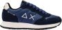 Sun68 Tom Classic Navy Blauw Suède Eco-lederen Hardloopschoen Blue Heren - Thumbnail 1