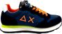 Sun68 Heren Tom Fluo Navy Blue Sneakers Blue Heren - Thumbnail 16