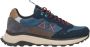 Sun68 Blauwe Sneakers voor Mannen Blue Heren - Thumbnail 1