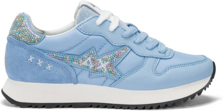 Sun68 Blauwe Sneakers voor Vrouwen