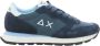Sun68 Blauwe Solide Nylon Damesschoenen - Thumbnail 1