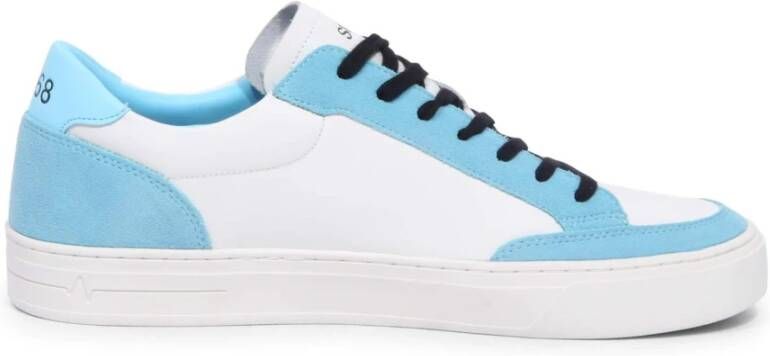 Sun68 Blauw Wit Skate Schoenen